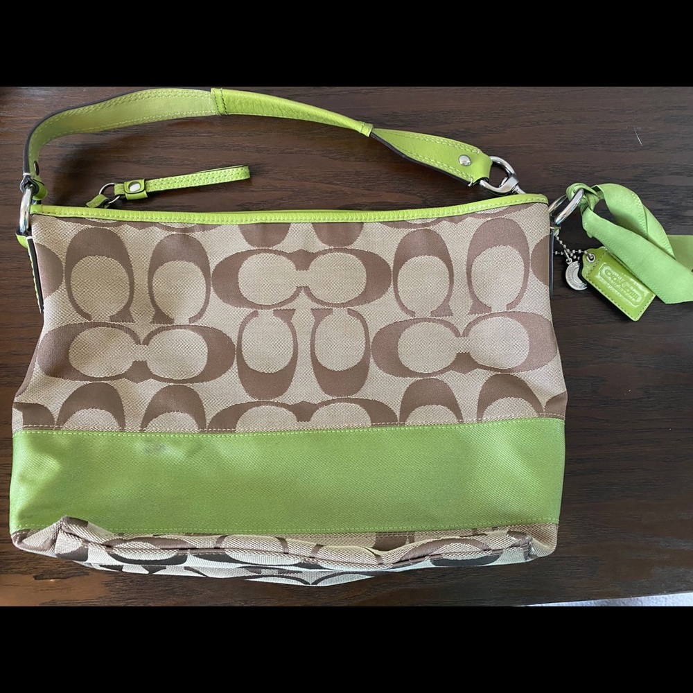 Coach Large Signature Tote Handbag
